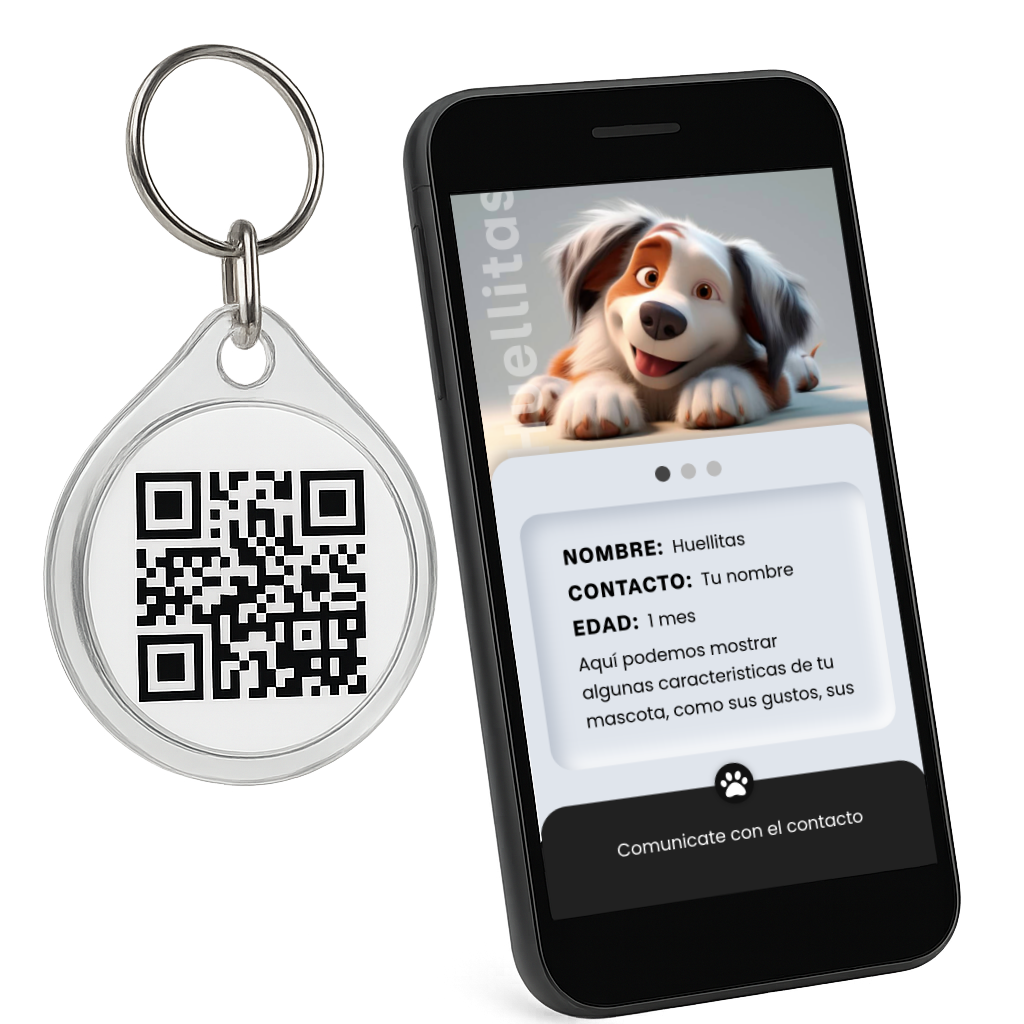 Demo Huellitas QR + Celular